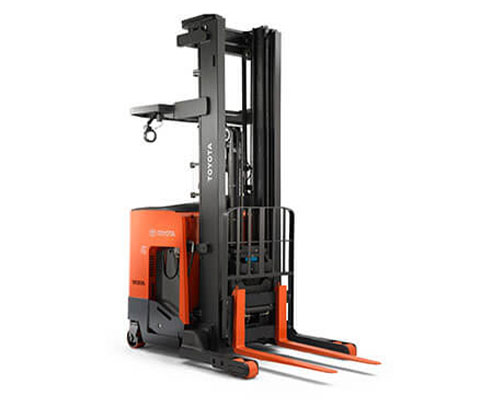 Narrow aisle reach truck